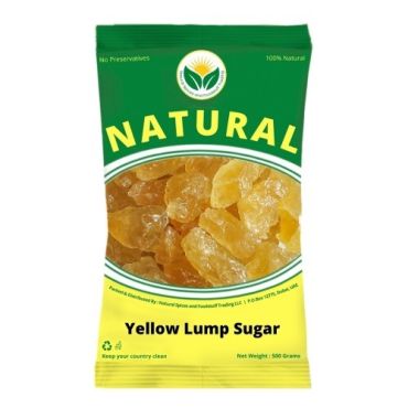 Natural Spices Lump Sugar Yellow, 1Kg